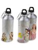 Bidon sport metalic, personalizat cu poza ta, arginitiu, 500 ml