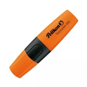   Textmarker Pelikan 490, varf tesit din fetru, 1-4mm, portocaliu
