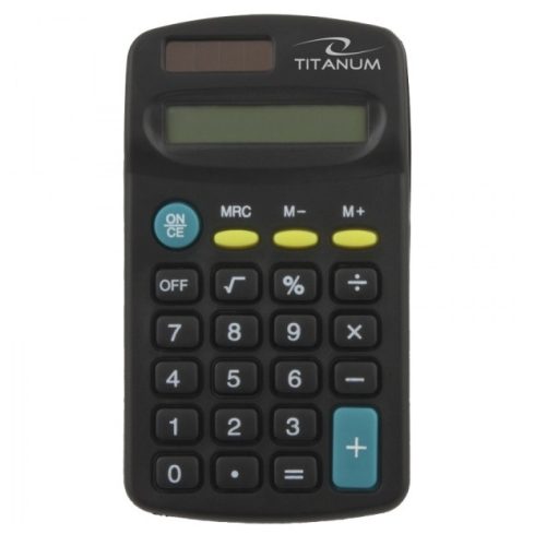  Calculator birou Titanum, 8 caractere, alimentare solara si pe baterii