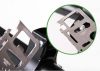 Card multifunctional de supravietuire 11 in 1, husa inclusa, negru