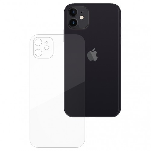 Folie Mata TPU Apple iPhone 12, BYRY® Hydrogel, ultra subtire, regenerabila - spate