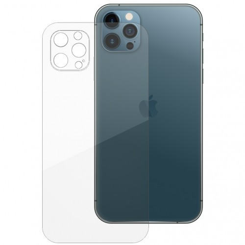 Folie Mata TPU Apple iPhone 12 Pro, BYRY® Hydrogel, ultra subtire, regenerabila - spate