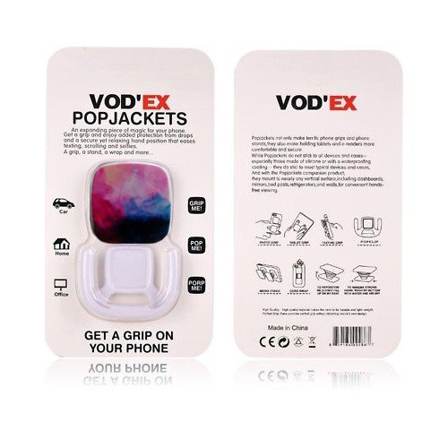 Suport telefon universal VOD'EX Popjackets, include suport auto, model 1