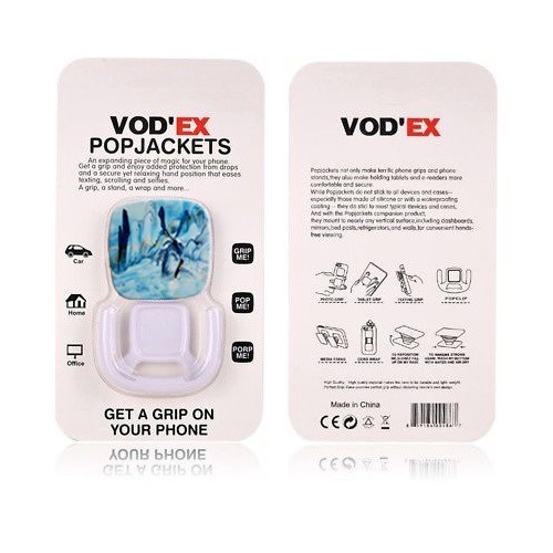 Suport telefon universal VOD'EX Popjackets, include suport auto, model 13