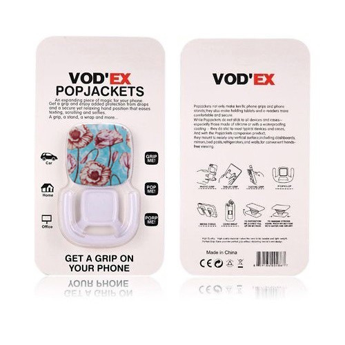 Suport telefon universal VOD'EX Popjackets, include suport auto, model 4