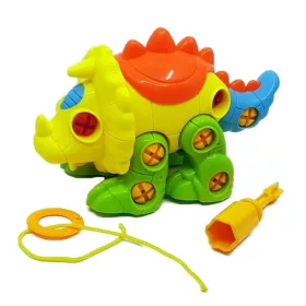   Jucarie demontabila Echipa Istetilor, surubelnita inclusa, Dinozaur 2