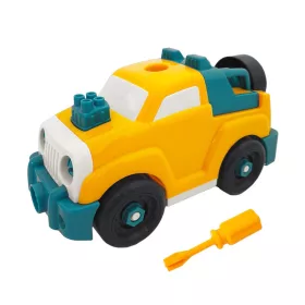   Jucarie masinuta SUV demontabila Echipa Istetilor, cheie si surubelnita inclusa, 21.5 x 12 x 10.5 cm