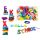Set de constructie educational, 80 de piese, WW3012