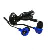 Casti audio cu microfon Extra Bass X-13, albastre