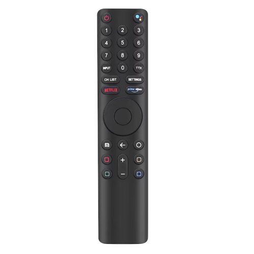 Telecomanda bluetooth Xiaomi Mi TV / Stick / Box XMRM-010, functie vocala, Netflix, Prime Video, neagra