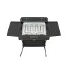 Gratar electric cu picior ZİLAN ZLN-3789, 2400 W, termostat reglabil, negru