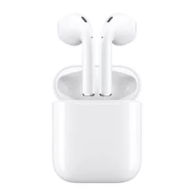   Casti wireless i11, TWS, Bluetooth 5.0, microfon, touch control, albe