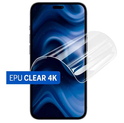 Folie EPU Apple iPhone 14 Pro Max, BYRY® Hydrogel, Clear 4K, ultra subtire, regenerabila