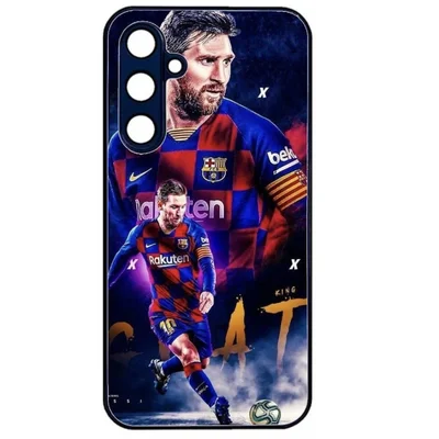 Husa Samsung Galaxy S25 Ultra, Colorful Aluminium TPU, design Messi 4