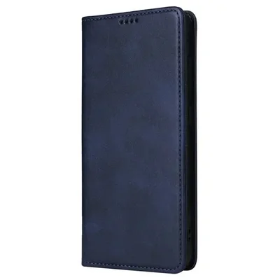 Husa Samsung Galaxy A17, Elegant Book Case, inchidere magnetica, albastra