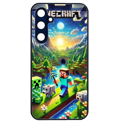 Husa Samsung Galaxy S23, Colorful Aluminium TPU, design Minecraft 1