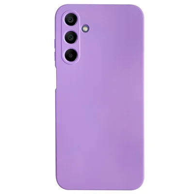 Husa Samsung Galaxy A17, Luxury Silicone, protectie camera, catifea in interior, mov