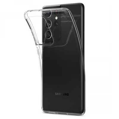 Husa de protecție Samsung Galaxy S21 Ultra, TPU transparent, grosime 2 mm