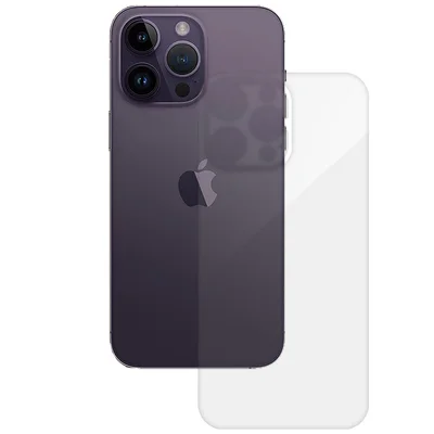 Folie Mata TPU Apple iPhone 14 Pro, BYRY® Hydrogel, ultra subtire, regenerabila - spate