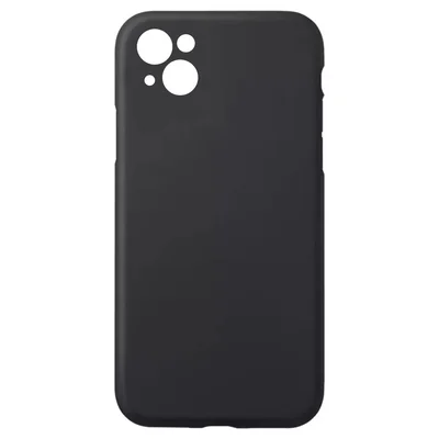 Husa Apple iPhone 13, Luxury Silicone, catifea in interior, protectie camere, negru