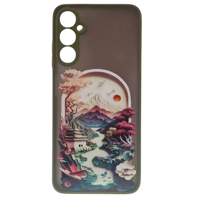 Husa Samsung Galaxy A25, Ultra Trendy, protectie camera, TPU + PC, margini verzi