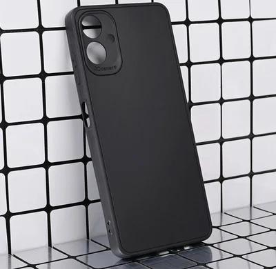 Husa Samsung Galaxy A06, Matt TPU My Choice, silicon moale, neagra