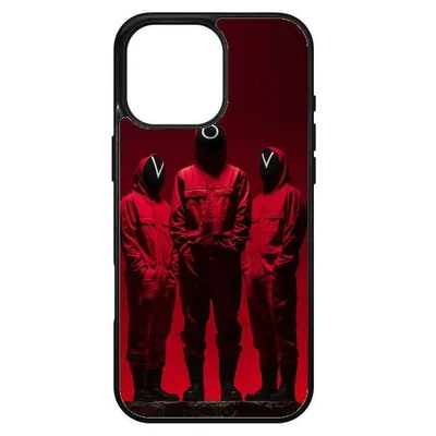 Husa protectie Apple iPhone 14 Plus, Colorful Aluminium TPU, design Squid Game 1