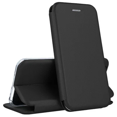 Husa protectie Honor 400 Pro, Prestige Book, inchidere magnetica, neagra