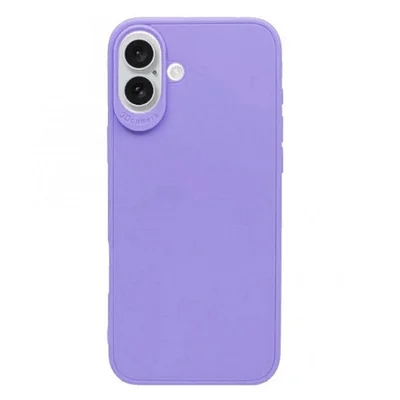 Husa protectie Apple iPhone 17, Matt TPU My Choice, silicon moale, mov lila