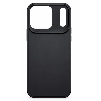 Husa protectie Apple iPhone 17 Pro, Matt TPU My Choice, silicon moale, neagra