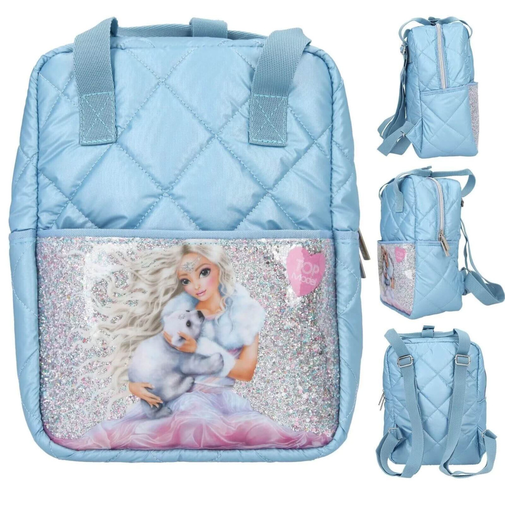 Rucsac IceWorld TopModel, albastru deschis, 21 x 27 x 12,5 cm — 5