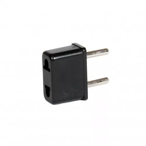 Adaptor de la priza CN/USA la priza EU, negru — varianta 2