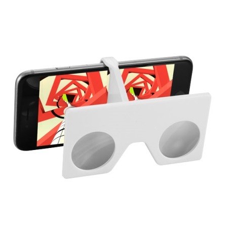 Mini ochelari VR (realitate virtuala), pliabili, verzi — 4