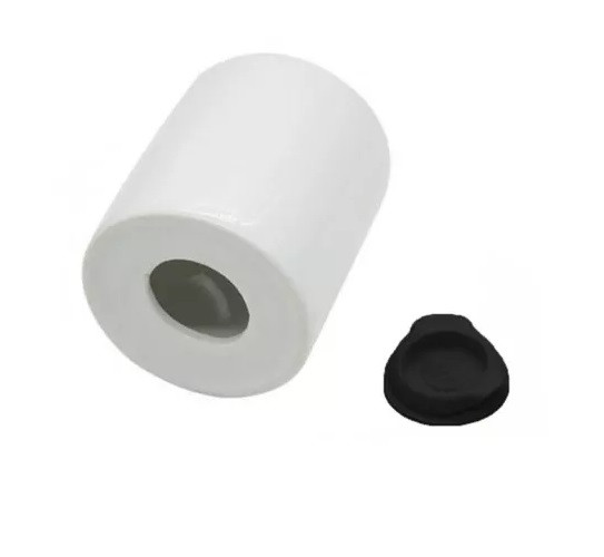 Pusculita ceramica personalizata cu poza ta, 350 ml, alba — varianta 2