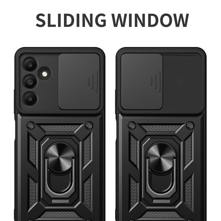 Husa Samsung Galaxy S24 Ultra, Camshield Armor, inel sustinere, protectie camera, rosie — 8