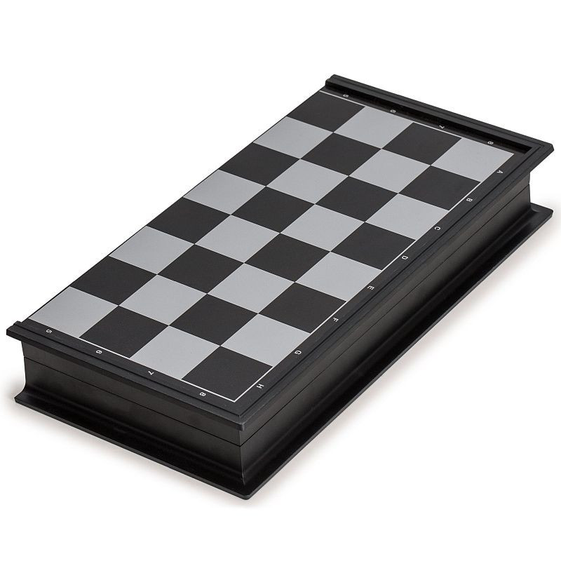 Joc de sah cu 32 piese, magnetic, tabla de joc 32x32 cm — varianta 4