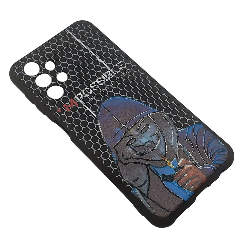 Husa Samsung Galaxy A23, Luxury Printed Silicone, catifea in interior, print UV in 3 straturi, calitate A+, design 7 — varianta 2