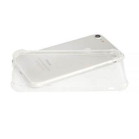 Husa Apple iPhone 7 Plus/8 Plus TPU transparent, intarituri in colturi, grosime 1,5 mm — varianta 4