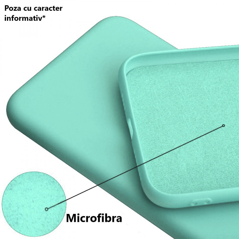 Husa Samsung Galaxy S22 Plus Luxury Silicone, catifea in interior, protectie camere, roz siclam — varianta 2