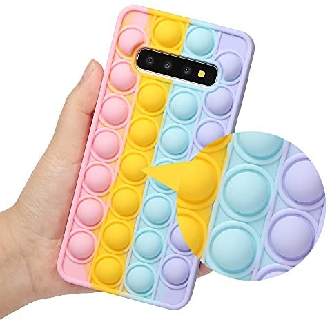 Husa antistres Pop It! pentru Apple iPhone 12 Pro, multicolora, model 1 — 5