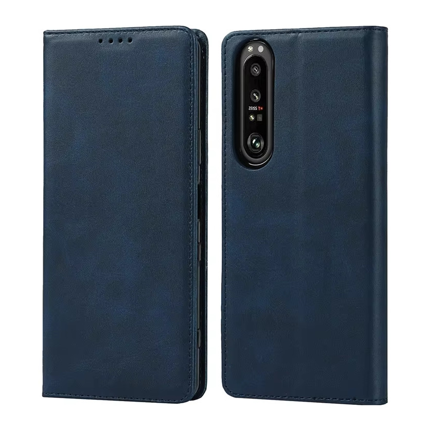 Husa Samsung Galaxy A15, Elegant Book Case, inchidere magnetica, albastra — varianta 2