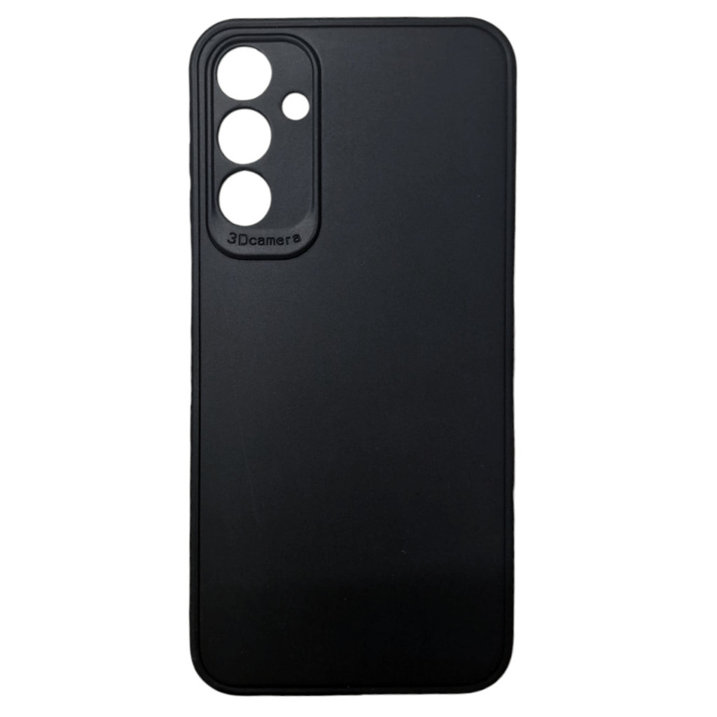 Husa Samsung Galaxy A55 5G, Matt TPU My Choice, silicon moale, protectie camere, neagra — varianta 3