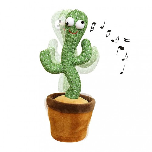 Jucarie de plus Cactus dansator - Danseaza, Canta, Imita — varianta 3
