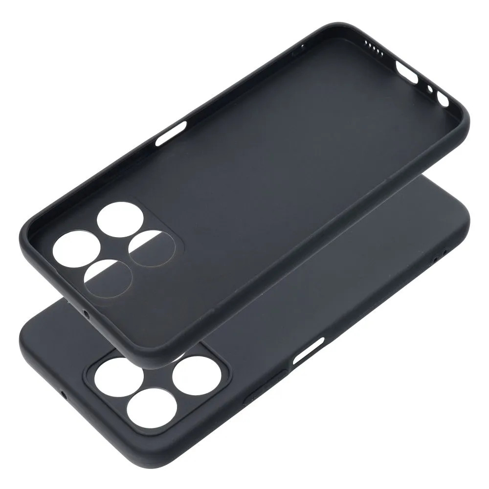 Husa protectie Honor X8b, Luxury Silicone, catifea in interior, protectie camere, neagra — varianta 2