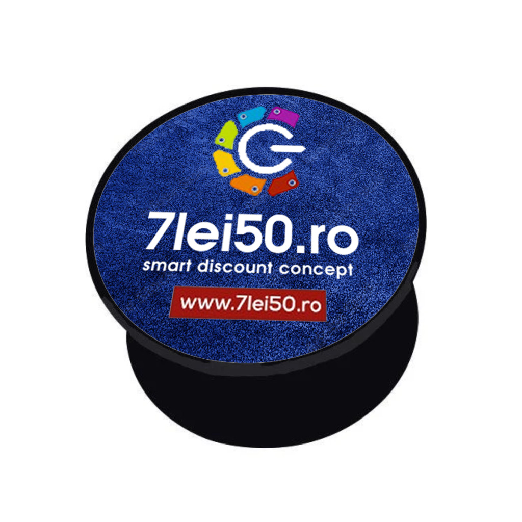 Suport telefon mobil tip popsocket personalizat cu poza ta, alb — varianta 5
