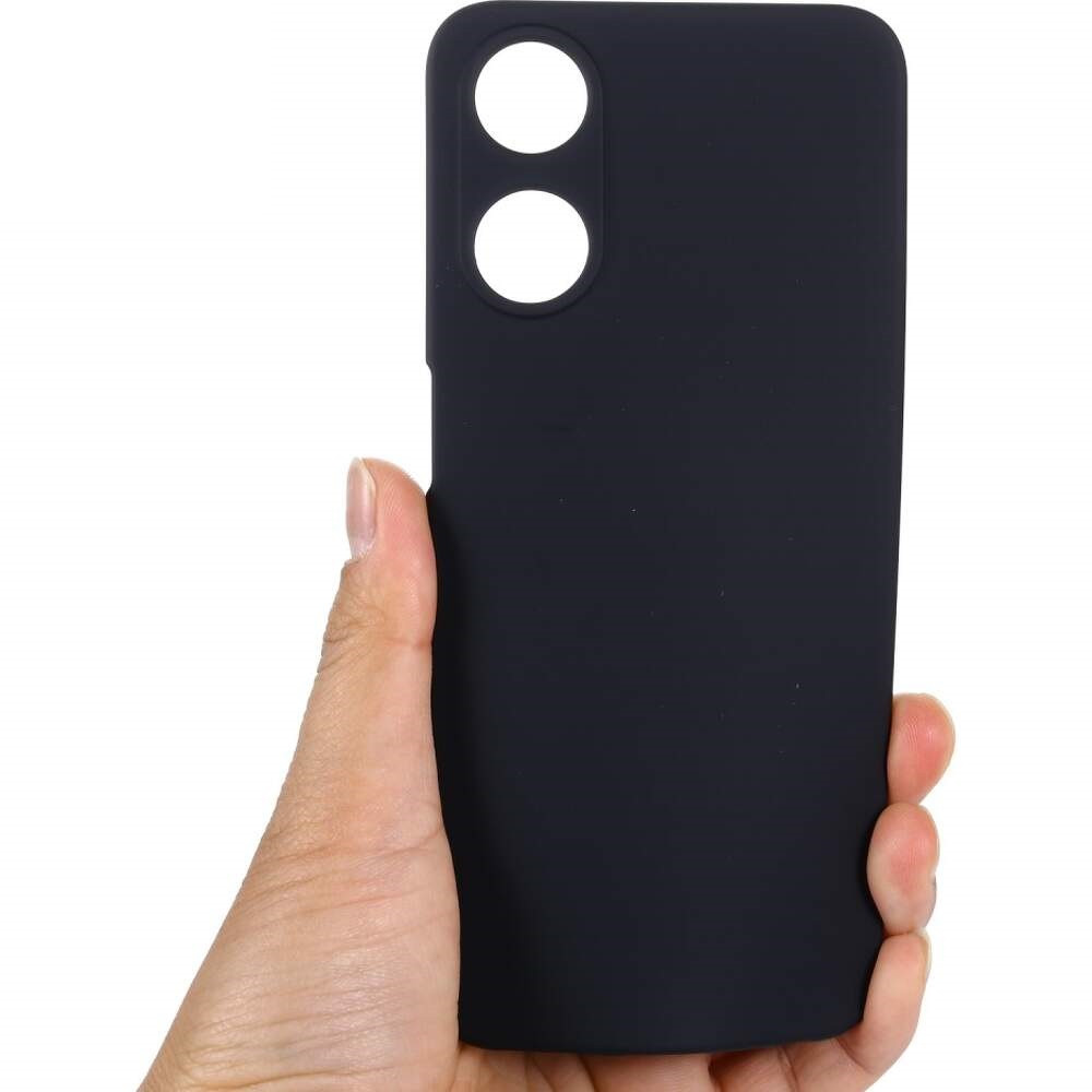 Husa protectie Oppo A78 4G, Luxury Silicone, catifea in interior, protectie camere, mov lila — varianta 4
