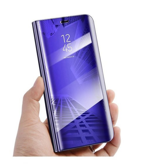 Husa Huawei P40 Mirror Clear View, mov — varianta 3