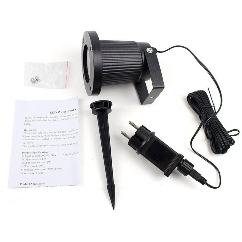 Proiector laser LED, interior/exterior, motive Craciun — 4