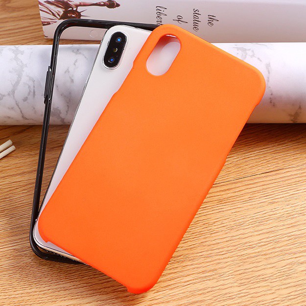 Husa protectie Huawei Y6P (fata + spate) Fully PC & PET 360°, portocalie — 2