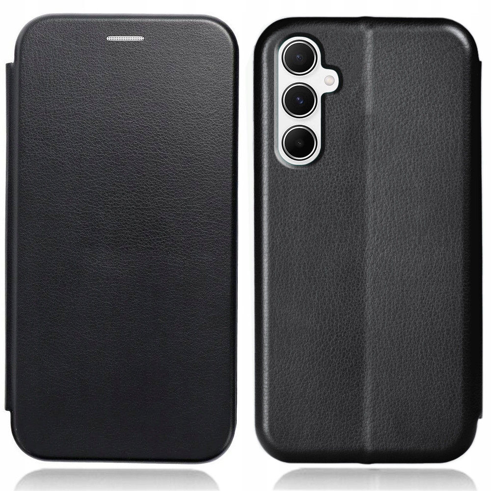Husa Samsung Galaxy A56, Prestige Book, inchidere magnetica, neagra — 3